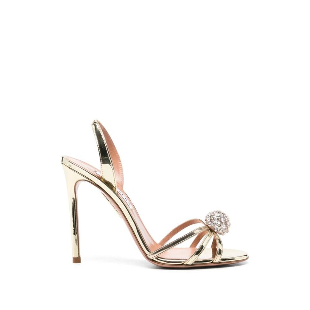 Aquazzura Gold Shoes Women